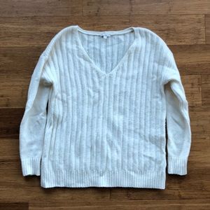 Cream wool sweater